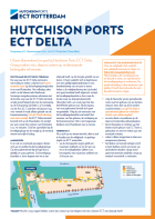Route description ECT Delta terminal